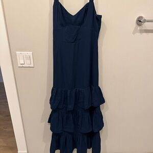 Abercrombie & Fitch Navy Maxi Dress